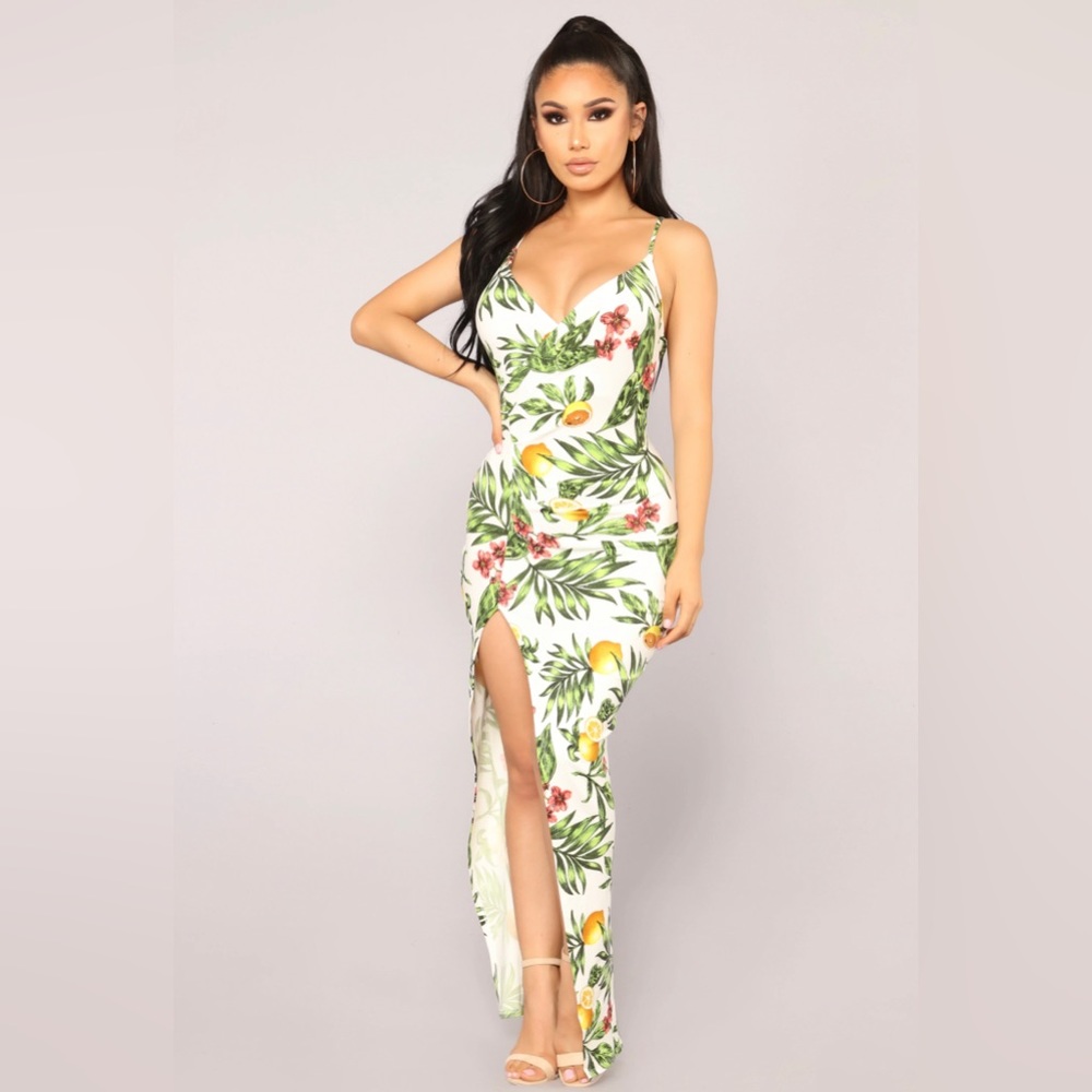 Tropical dress size M